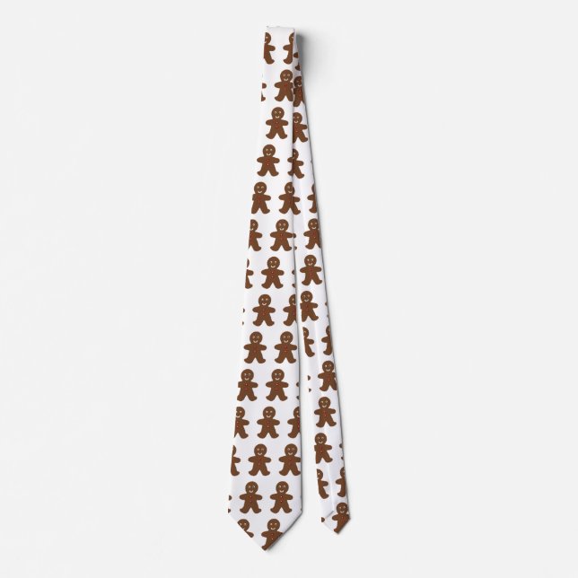 Gingerbread Man Neck Tie (Front)