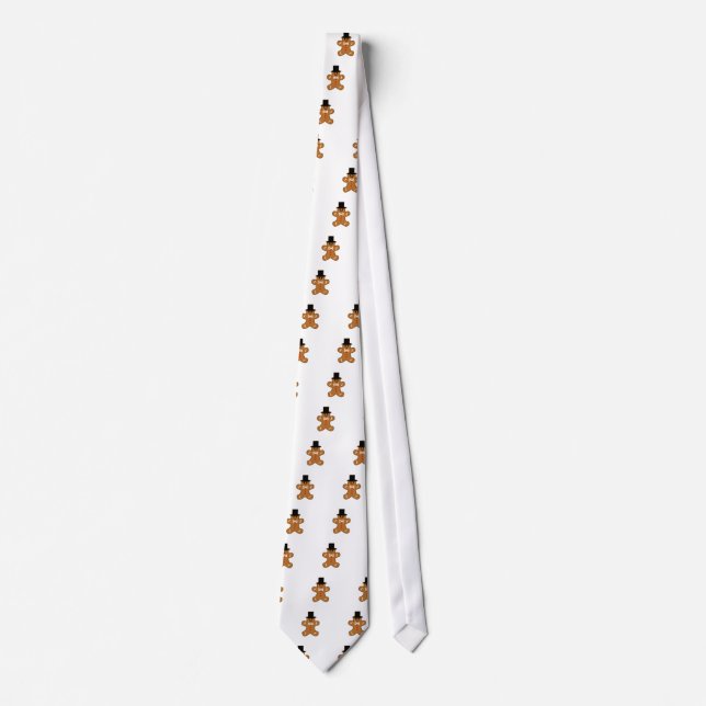 Gingerbread Man Neck Tie (Front)