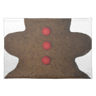 Gingerbread man placemat