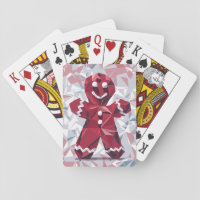 Gingerbread Man Playing Cards