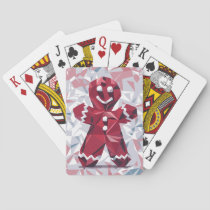 Gingerbread Man Poker Cards