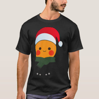 Gingerbread Man Santa Hat Costume Christmas Cookie T-Shirt