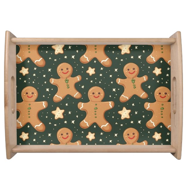 Gingerbread Man Serving Tray (Front)