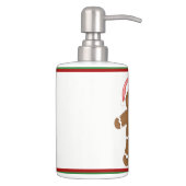 Gingerbread Man Soap Dispenser & Toothbrush Holder (Right)
