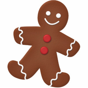 Gingerbread Man Statuette