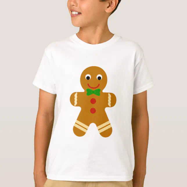 Gingerbread Man TShirt Zazzle