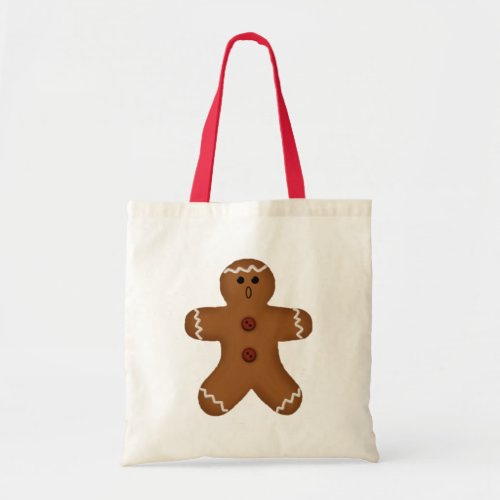 Gingerbread Man Tote Bag