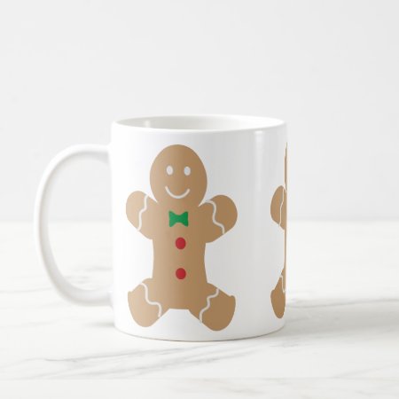 Gingerbread Man With Name Coffee Mug