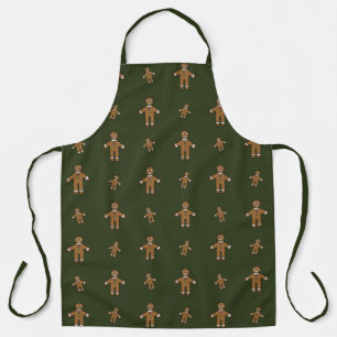 Gingerbread Men All-Over Print Apron