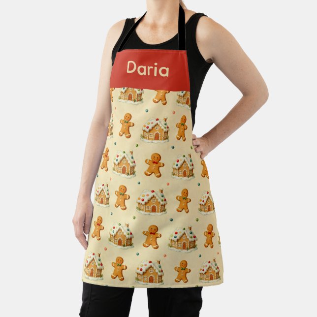 Gingerbread Men  Apron (Insitu)