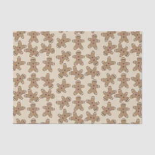 Gingerbread Men Christmas Tissue Paper