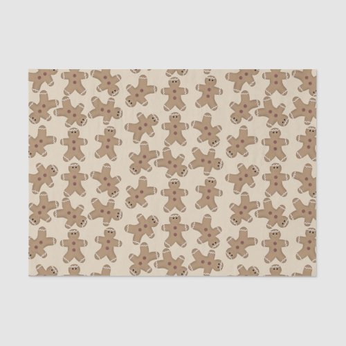 Gingerbread Men Christmas  Tissue Paper