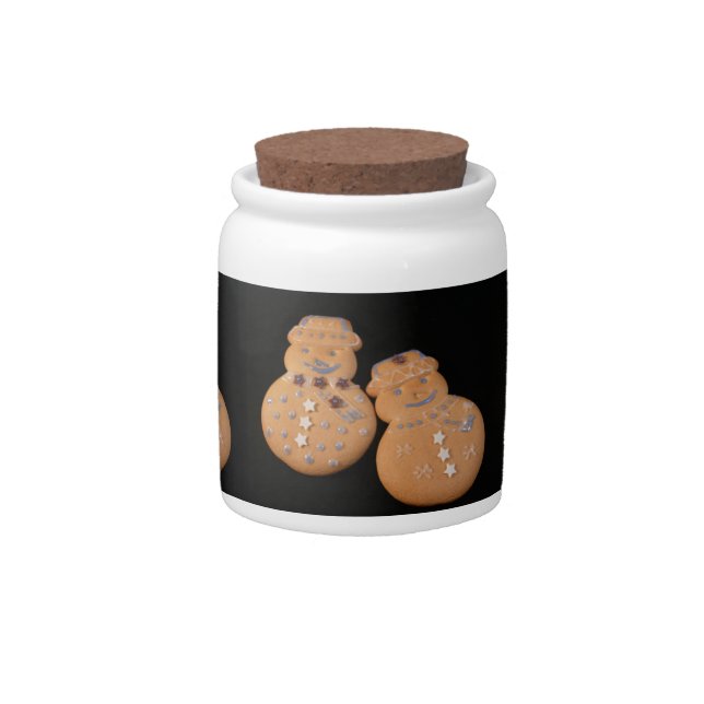 Gingerbread Men Cookie Jar (Front)