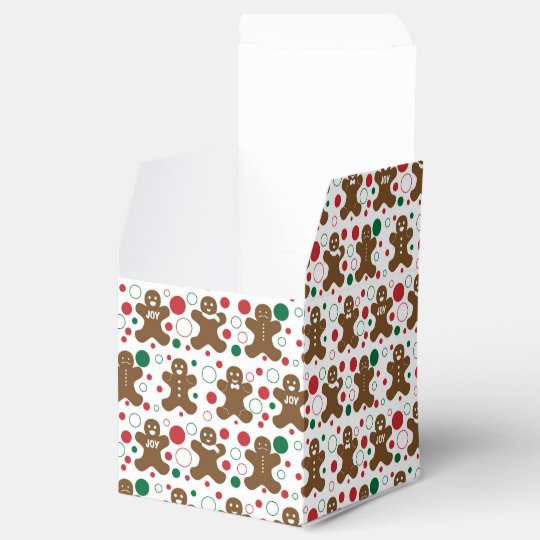 Gingerbread Men Favor Box | Zazzle.com