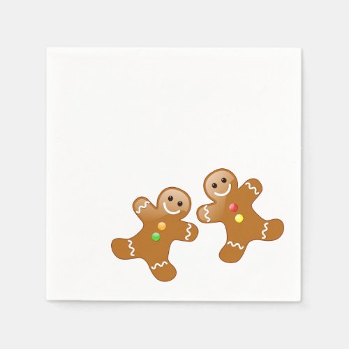 Gingerbread Men Napkins