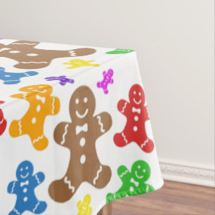 Gingerbread Men Tablecloth