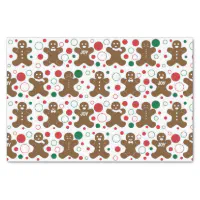 Gingerbread Men Tissue Paper