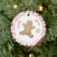 Gingerbread My First Christmas Girl Adoption Gift