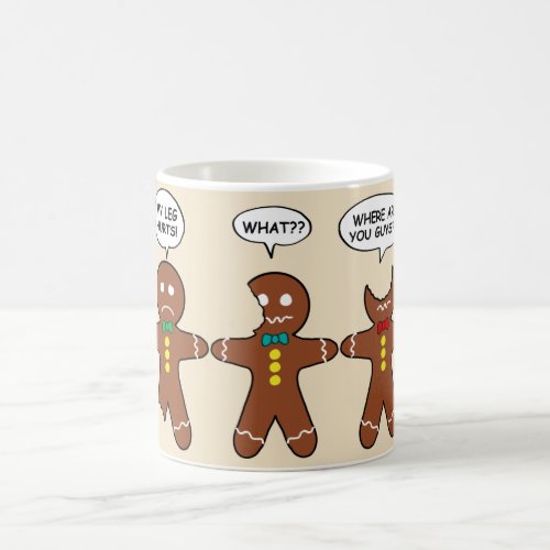 Gingerbread My Leg Hurts Humor Coffee Mug