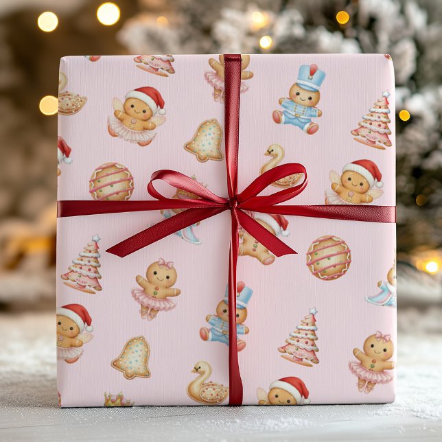 Gingerbread Nutcracker Wrapping Paper (Creator Uploaded)