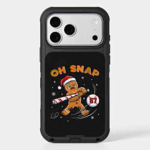 Gingerbread Oh Snap 67 Baseball iPhone 17 Pro Max Case