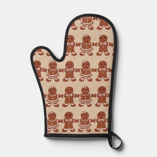 Gingerbread Oven Mitt