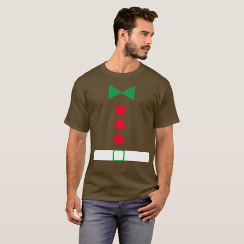 Gingerbread Person Christmas Sweater T_Shirt