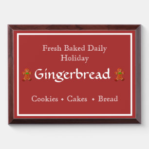 Gingerbread Plaque