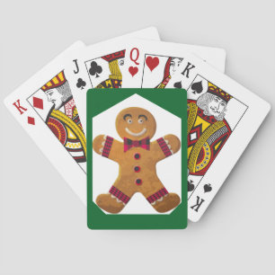 Gingerbread Poker Cards