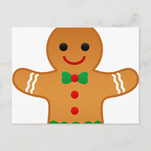 Gingerbread Postcard (Front)
