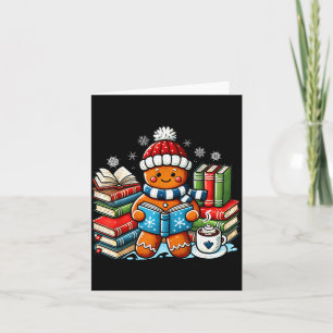 Gingerbread Reading Teacher Bookish Library Kids U Card