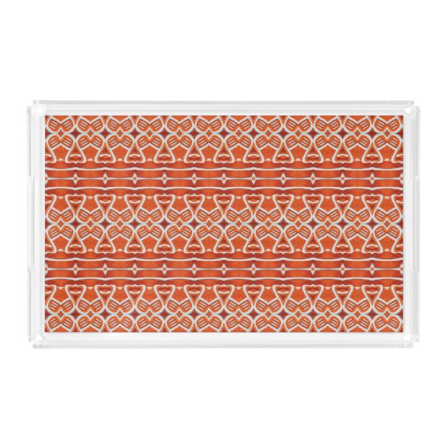 GINGERBREAD Rectangle Acrylic Tray (Front)