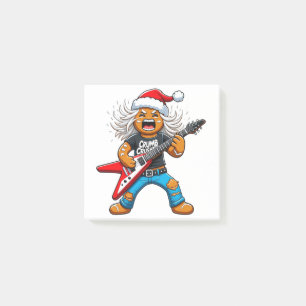 Gingerbread Rock Guitar Christmas 2026 Holiday   Post-it Notes
