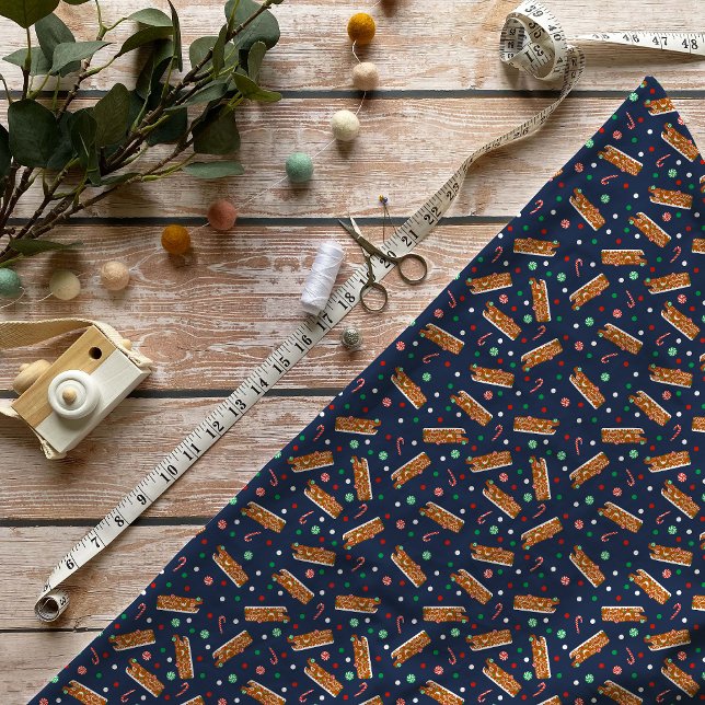 Gingerbread RVs Class C Camper Christmas Fabric (Creator Uploaded)