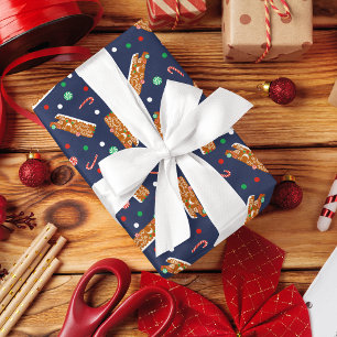 Gingerbread RVs Class C Camper Christmas Wrapping Paper