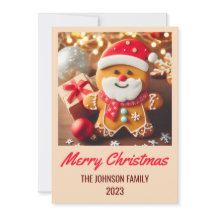 Gingerbread Santa Claus - Merry Christmas