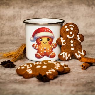 Gingerbread Santa Color Morph Mug