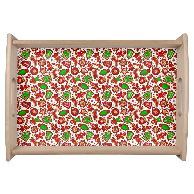 Gingerbread  serving tray (Front)