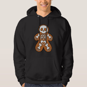 Gingerbread Skeleton Man Hoodie