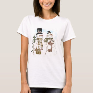 Gingerbread Snowmen T-shirts and Gifts