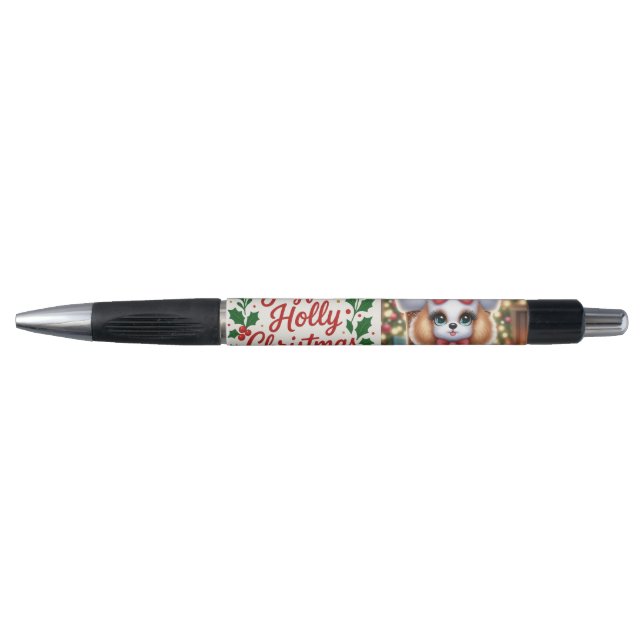 Gingerbread Snuggles: A Christmas Poodle Delight Pen (Front)