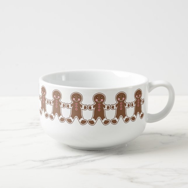 Gingerbread Soup Mug (Left)