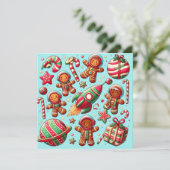 Gingerbread spaceship christmas (Standing Front)