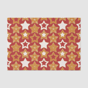 Gingerbread Stars (Christmas) Tissue Paper