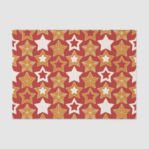 Gingerbread Stars (Christmas) Tissue Paper