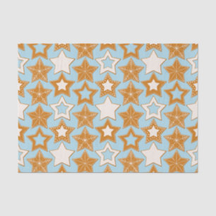 Gingerbread Stars (Holiday) Tissue Paper