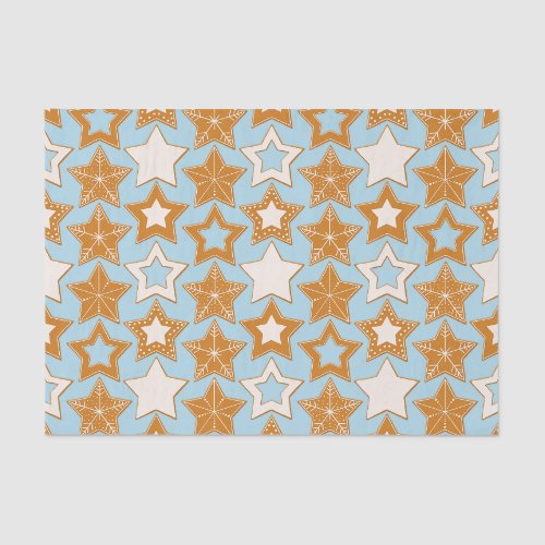 Gingerbread Stars (Holiday) Tissue Paper