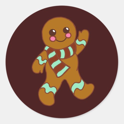 Gingerbread Sticker