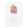 Gingerbread Street Holiday Party Invitations