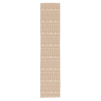 Gingerbread Stripe Short Table Runner